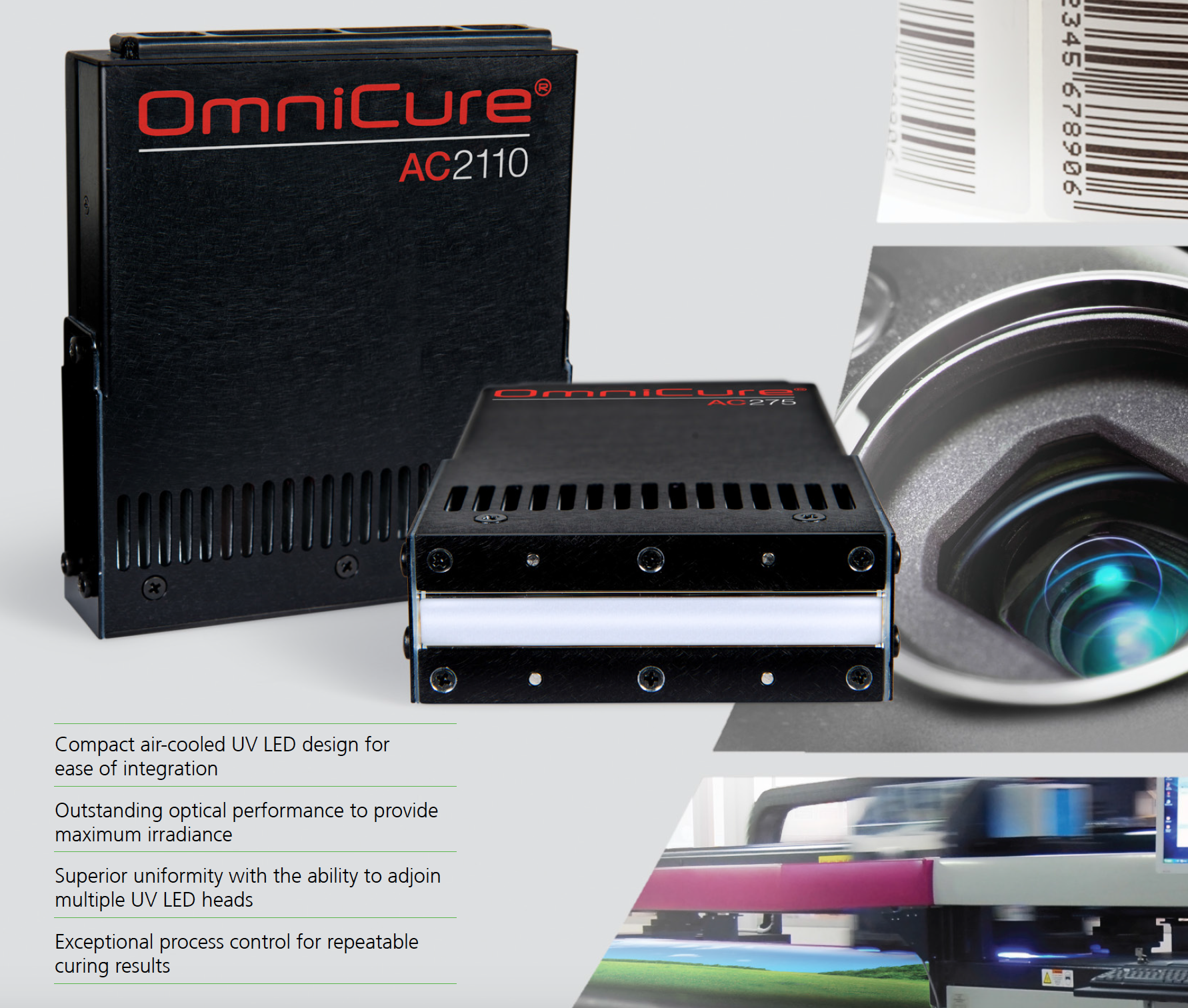 Omnicure AC2 area UV LED cure